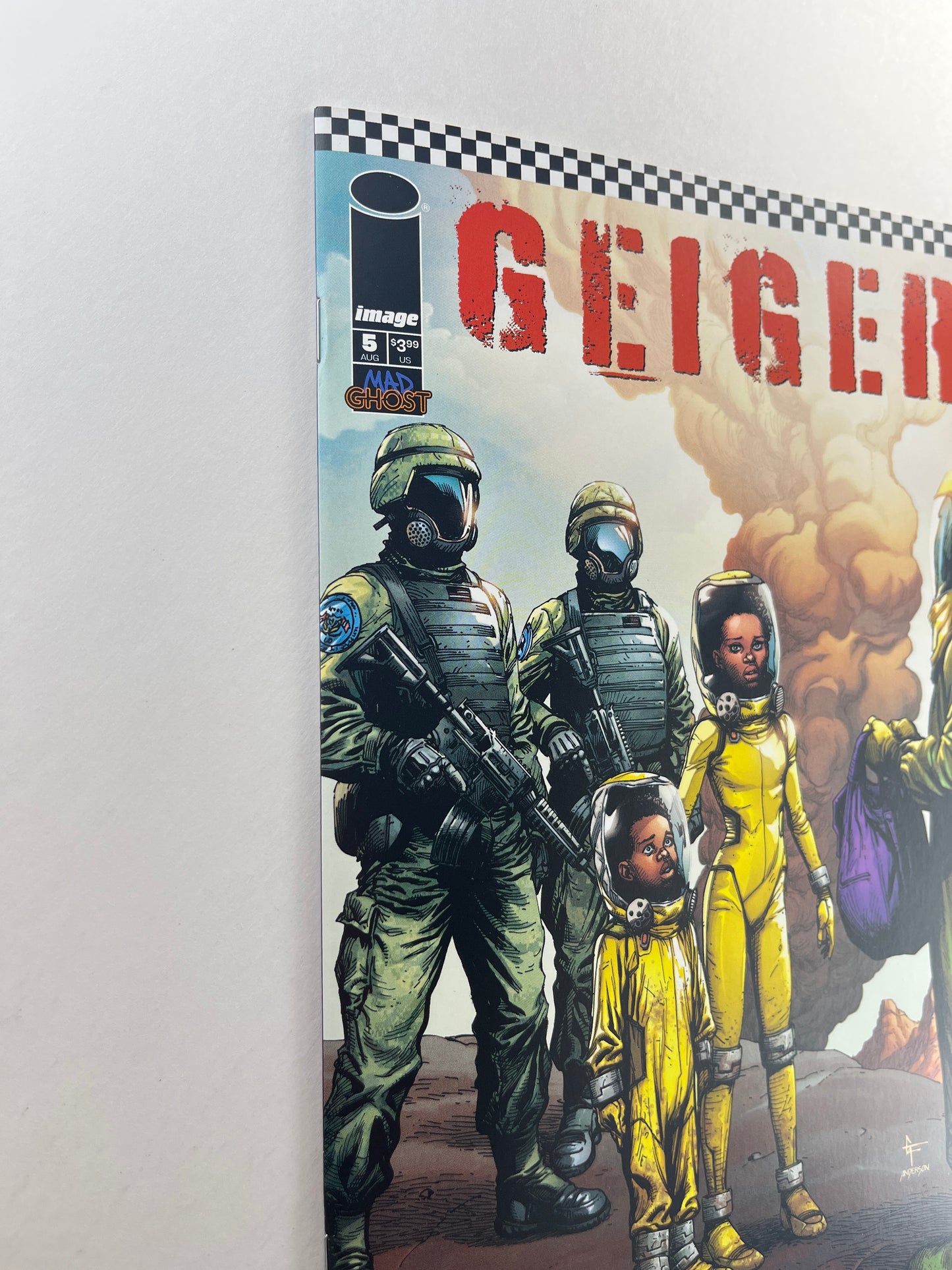 Geiger #5 (Aug 2021) (Cameo Junkyard Joe)