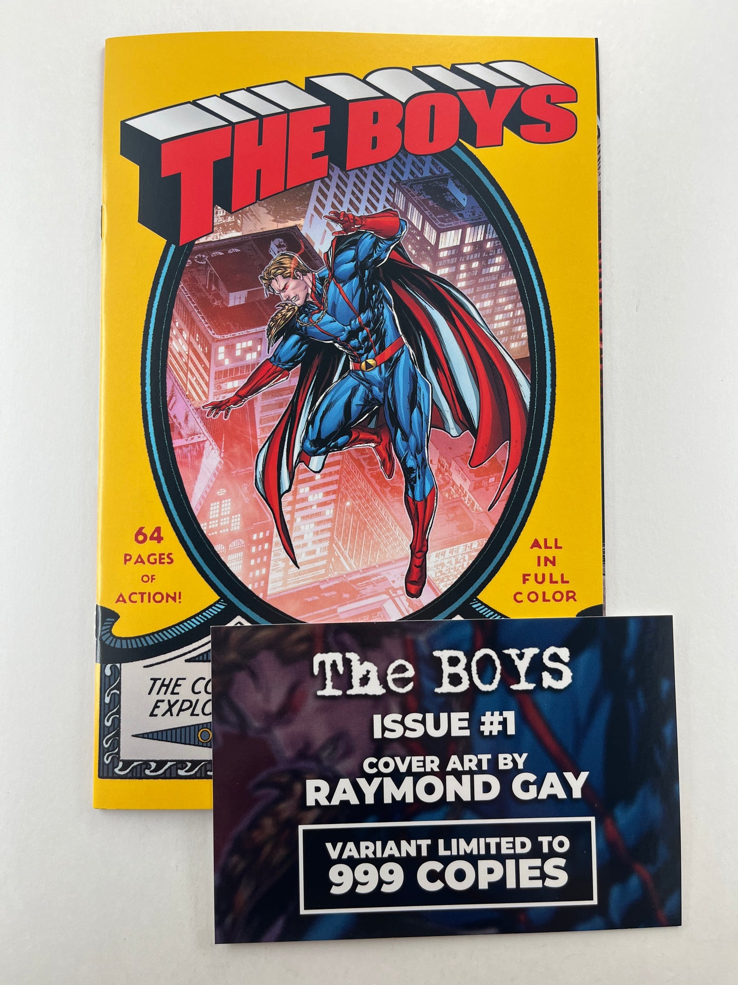 The Boys #1 Raymond Gay Superman Homage Variant (Oct 2006) (Limited to 999)