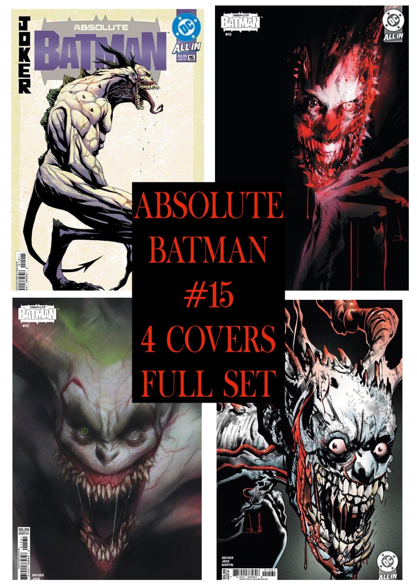 ABSOLUTE BATMAN #15 BUNDLE (Limit 1 Per Customer) (REL:12/10)