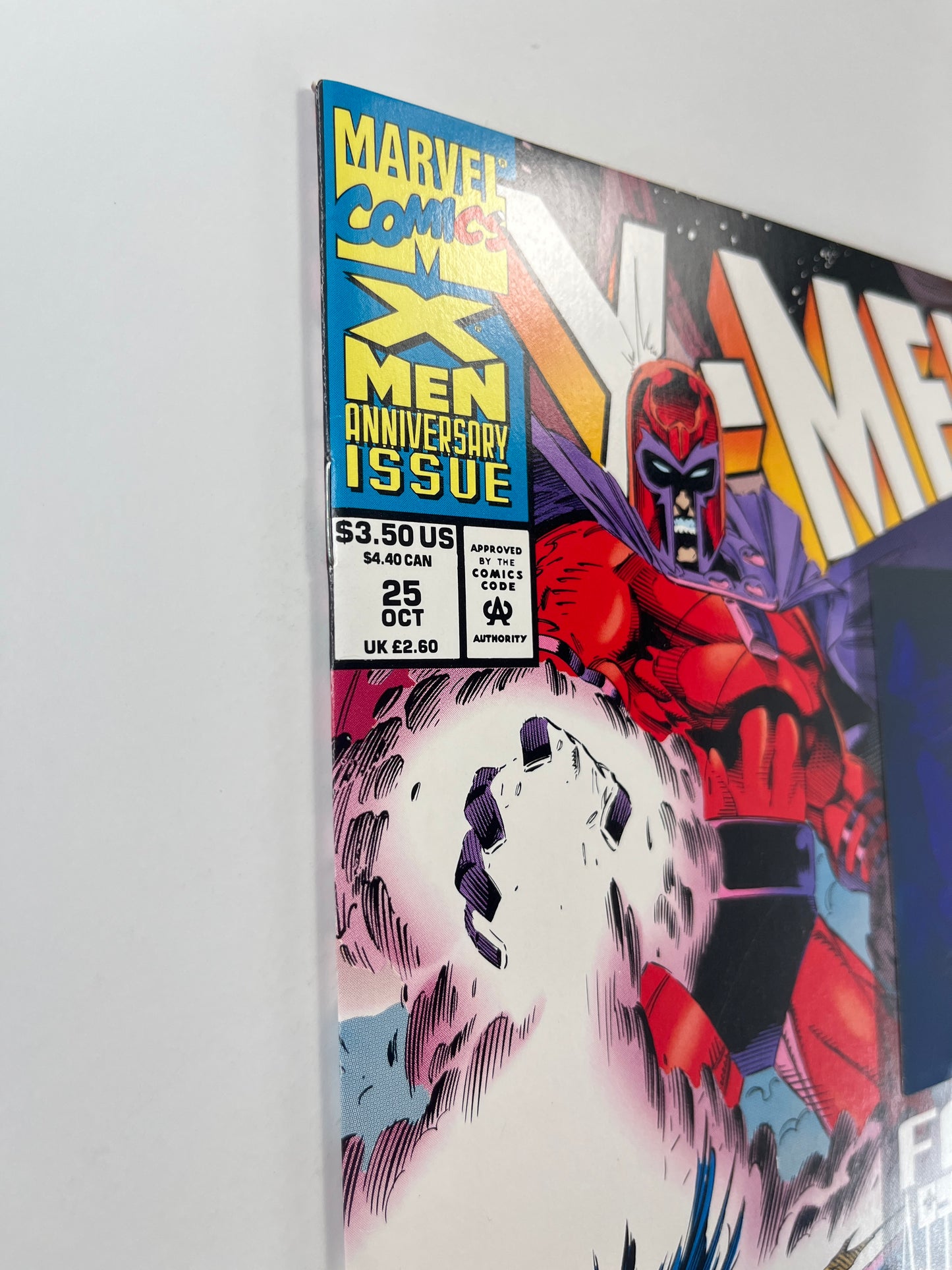 X-Men #25 (Oct 1993) (Partial Blue Hologram)