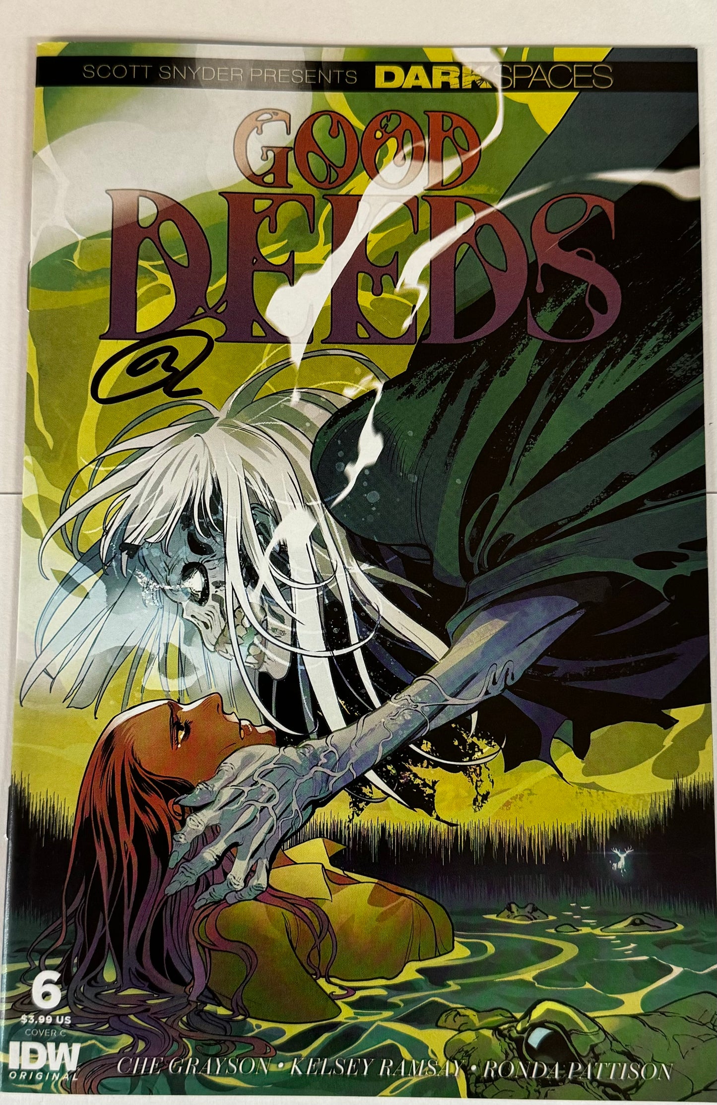 GOOD DEEDS #6 VARIANT COVER C (RIVAS) SIGNED BY BALDEMAR RIVAS π₯π₯