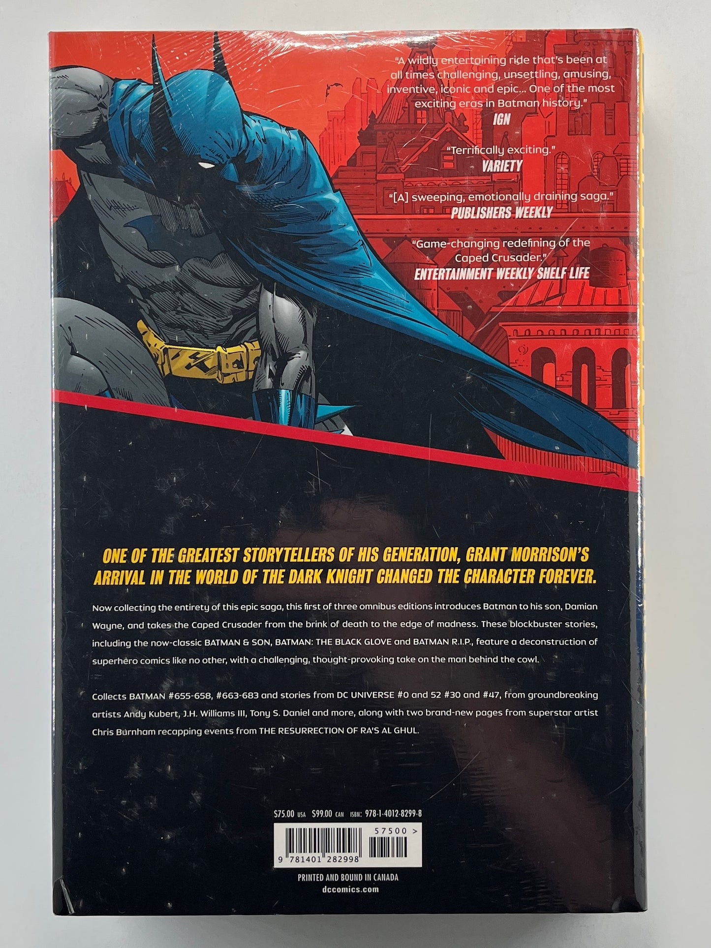Batman by Grant Morrison Omnibus Vol. 1 HC (Jul 2018) (1st Print Sealed)