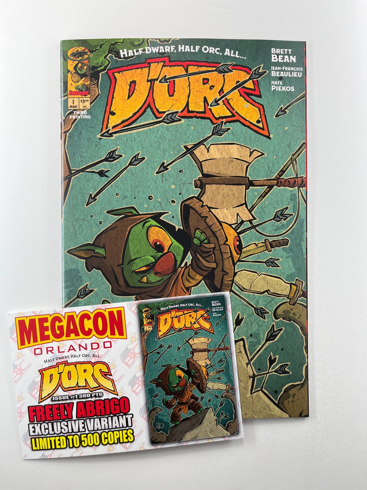 DORC #1 FREELY ABRIGO MEGACON EXCLUSIVE VARIANT 3RD PTG (Limited to 500) (Mega Con Exclusive)