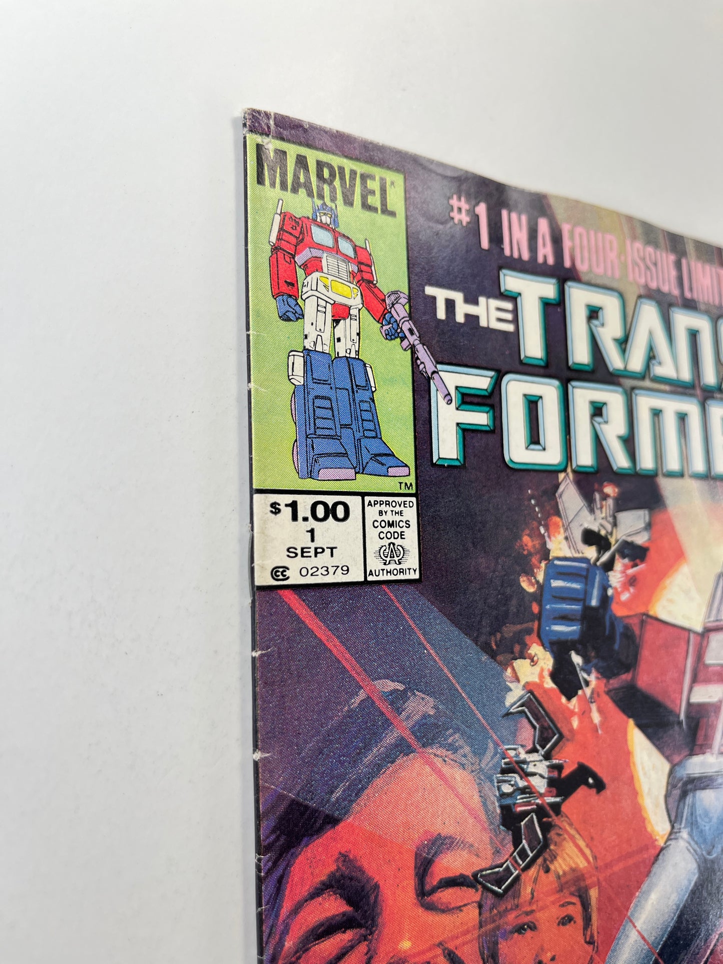 The Transformers #1 (Sep 1984) (Canadian Price Variant)