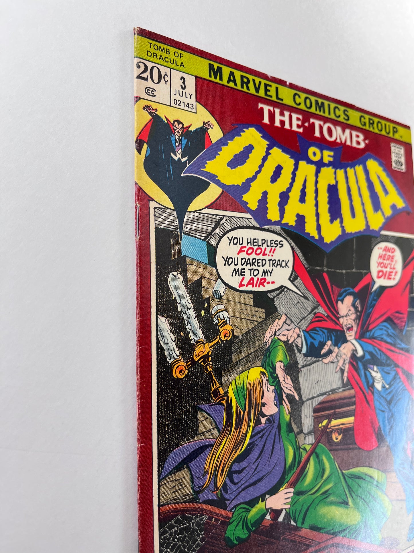 The Tomb of Dracula #3 (Jul 1972)
