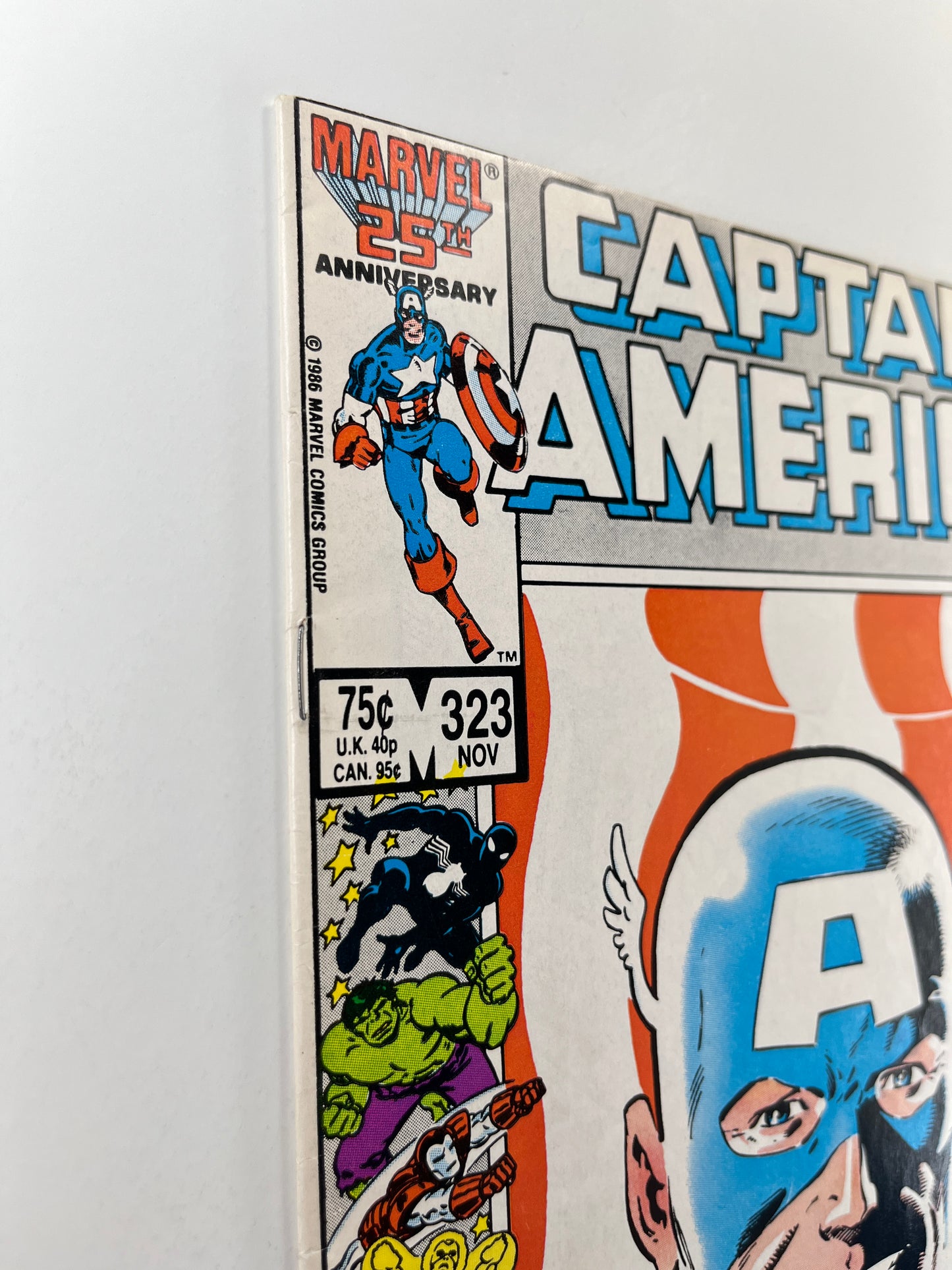 Captain America #323 (Nov 1986) (1st John Walker as Super Patriot)