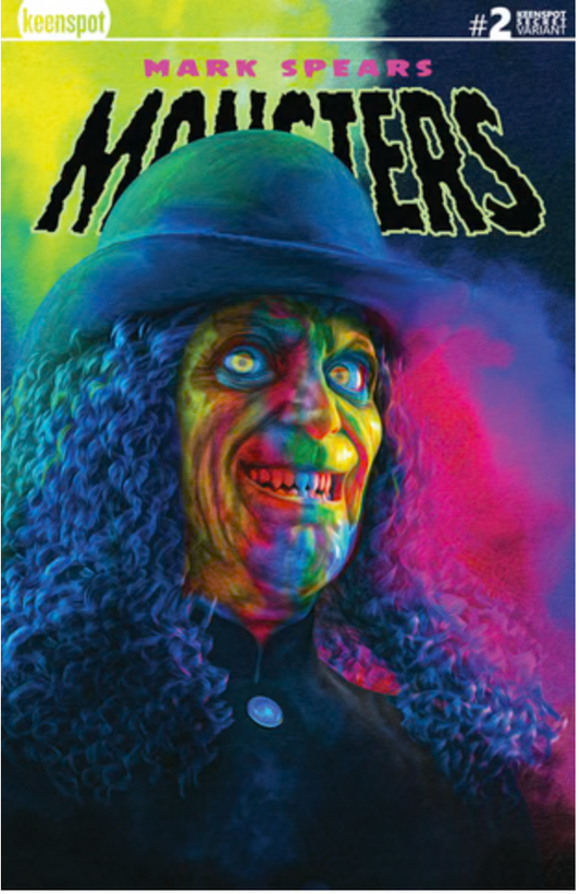 MARK SPEARS MONSTERS #2 SDCC EXCLUSIVE LTD 500(LIMIT ONE PER CUSTOMER PER COVER) Third Printing CVR E OR F ALICE COPPER