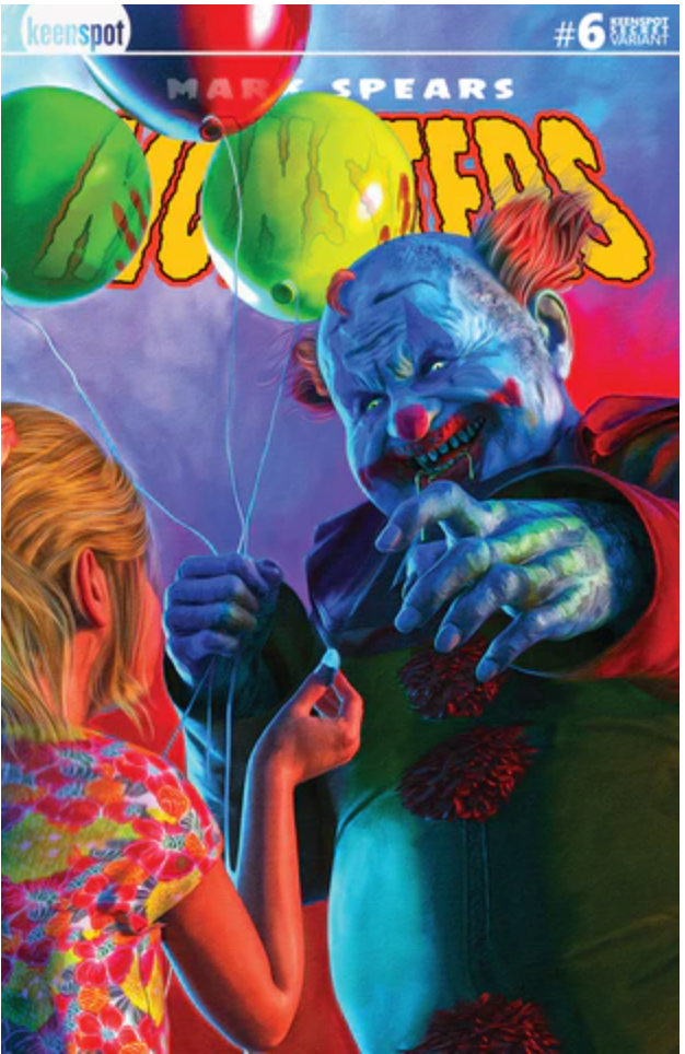 *FOIL*MARK SPEARS MONSTERS #6 SDCC EXCLUSIVE LTD 500*FOIL*(LIMIT ONE PER CUSTOMER PER COVER) CVR L