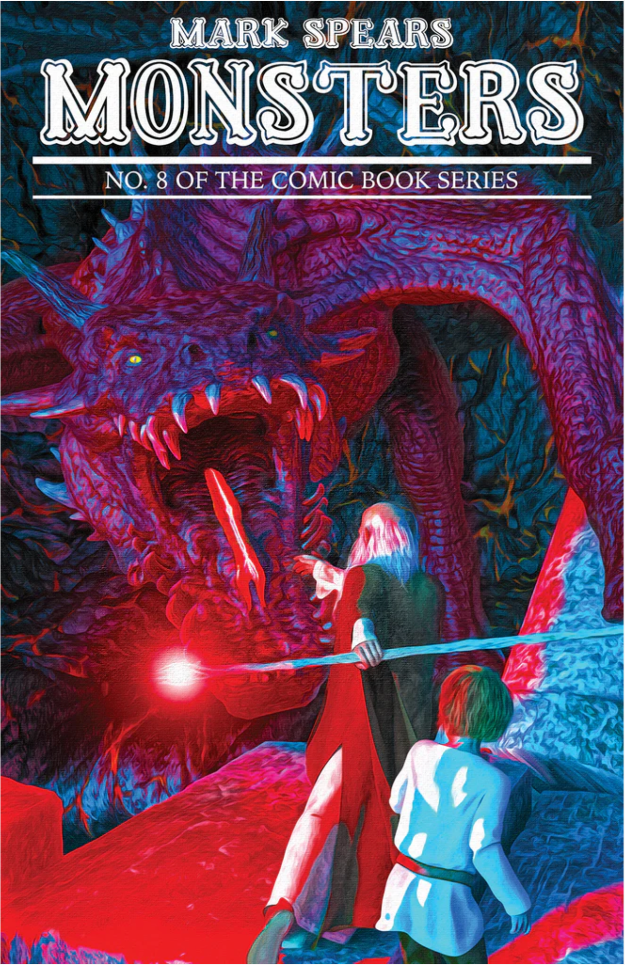 MARK SPEARS MONSTERS #8 KEENSPOT COVER H D&D METAL VARIANT EXCLUSIVE(LIMIT ONE PER CUSTOMER PER COVER)