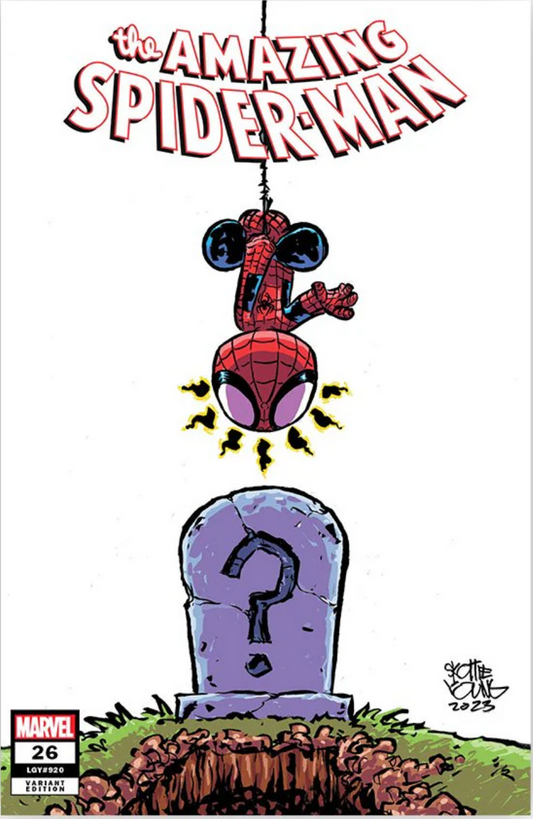 AMAZING SPIDER-MAN #26  SKOTTIE YOUNG EXCLUSIVE COVER