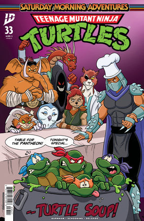 Teenage Mutant Ninja Turtles: Saturday Morning Adventures #33 (Limit 2 Per Cover) (rel:01/28)