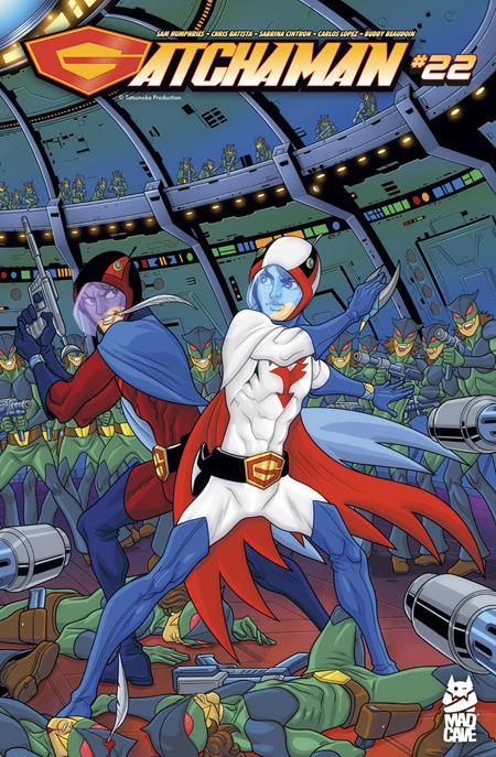 GATCHAMAN #22 (Limit 2 Per Cover) (rel:10/28)