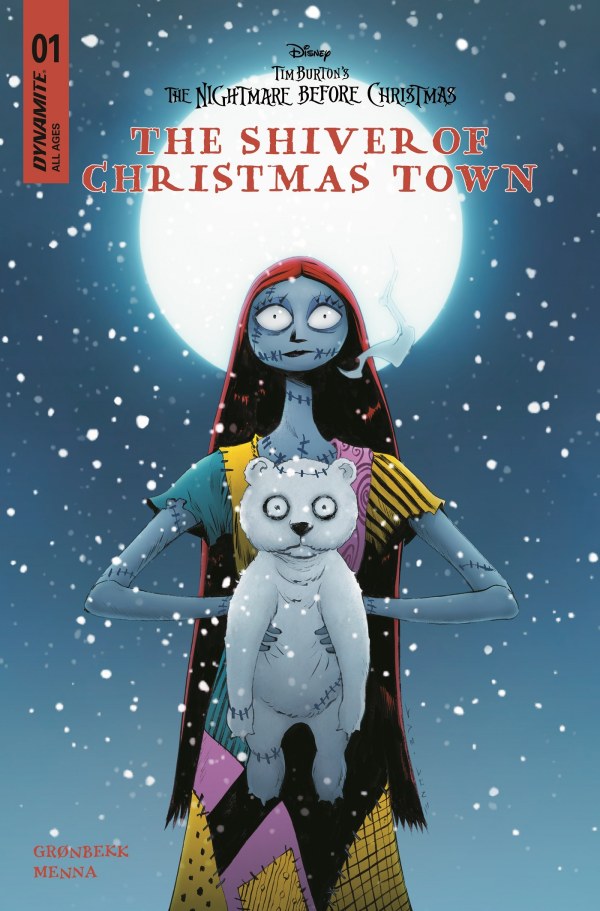 TIM BURTONS THE NIGHTMARE BEFORE CHRISTMAS (Limit 2 Per Cover) THE SHIVER OF CHRISTMAS TOWN #1 (rel:01/07)~