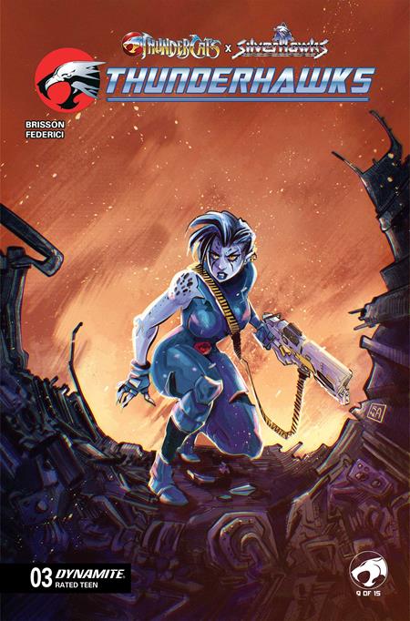 THUNDERCATS X SILVERHAWKS THUNDERHAWKS #3 (Limit 1 Per Cover) (rel:06/24)