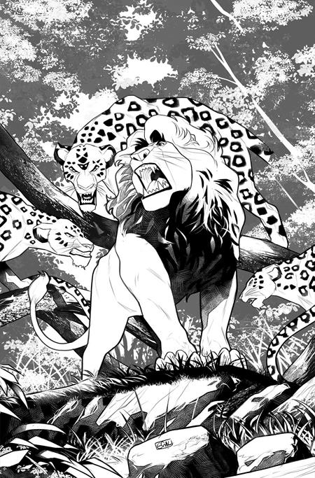 LION KING #4 CVR J FOC INC 1:5 EDWIN GALMON LINE ART VIRGIN VAR (Limit 1 Per Customer) (rel:07/01)