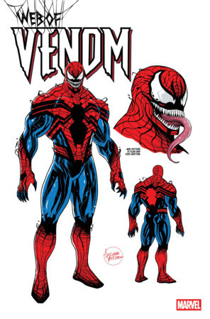 WEB OF VENOM #1 LUCIANO VECCHIO DESIGN VARIANT[1:10] (Limit 1 Per Customer) (rel:04/08)