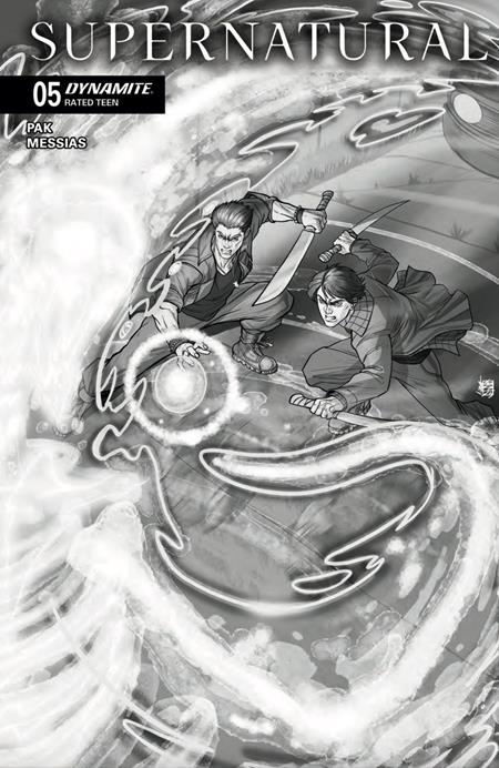 SUPERNATURAL #5 CVR F INC 1:10 ALFREDO CARDONA LINE ART VAR (Limit 1 Per Customer) (rel:02/25)