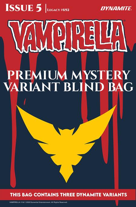 VAMPIRELLA (2026) #5 CVR G PREMIUM MYSTERY BLIND BAG (Limit 2 Per Cover) (rel:08/26)