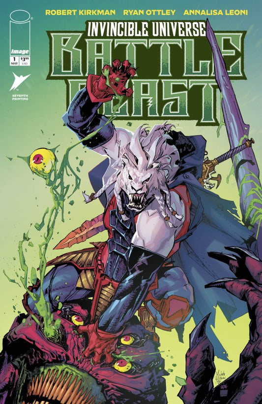 INVINCIBLE UNIVERSE BATTLE BEAST #1 7TH PTG (Limit 1 Per Cover) (rel:05/20)~