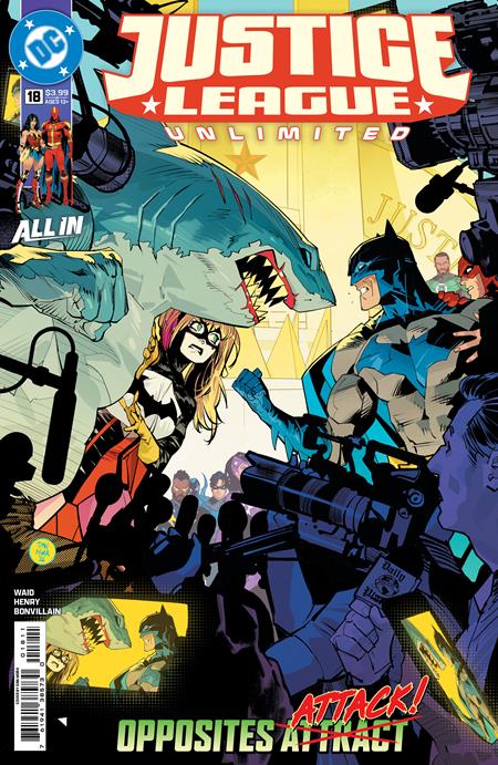 JUSTICE LEAGUE UNLIMITED #18 (DC K.O.) (Limit 2 Per Cover) (rel:04/22)