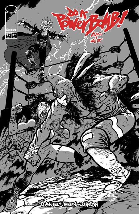 DO A POWERBOMB BLACK AND WHITE #1 (OF 3) (Limit 1 Per Cover) (rel:07/08)