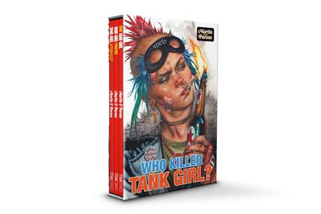 WHO KILLED TANK GIRL HC SLIPCASE SET REGULAR EDITION GREG STAPLES (MR) (Limit 1 Per Cover) (rel:10/14)