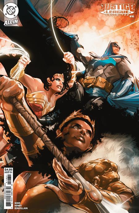 JUSTICE LEAGUE UNLIMITED #18 (DC K.O.) (Limit 2 Per Cover) (rel:04/22)~