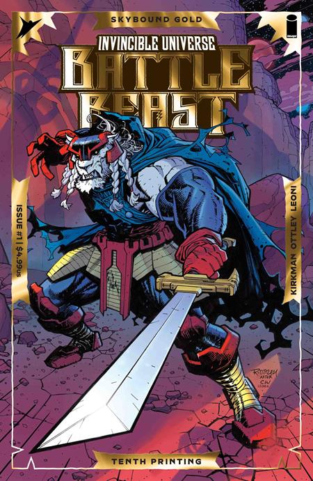INVINCIBLE UNIVERSE BATTLE BEAST #1 10TH PTG (Limit 1 Per Cover) (rel:10/14)