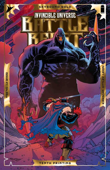 INVINCIBLE UNIVERSE BATTLE BEAST #1 10TH PTG (Limit 1 Per Cover) (rel:10/14)