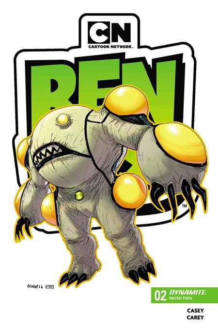 BEN 10 #2 2ND PTG (Limit 1 Per Cover) (rel:07/08)