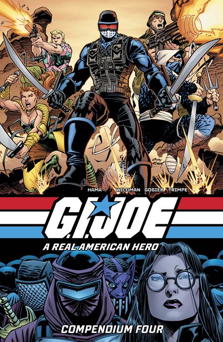 GI JOE A REAL AMERICAN HERO COMPENDIUM TP VOL 04 ANDY KUBERT & LAURA MARTIN CVR (Limit 1 Per Cover) (rel:08/26)