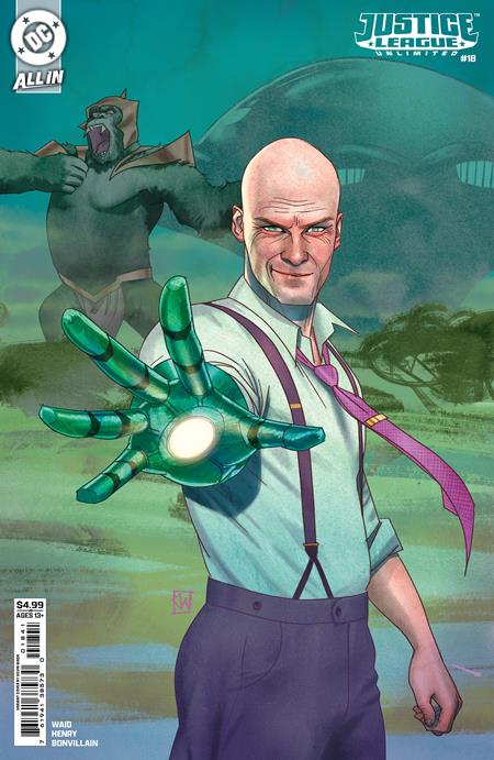 JUSTICE LEAGUE UNLIMITED #18 (DC K.O.) (Limit 2 Per Cover) (rel:04/22)~