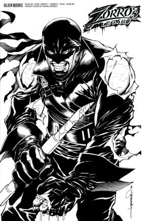 Zorro's Legacy #2 (Limit 2 Per Cover) (rel:08/19)