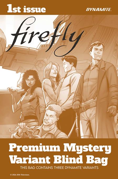 FIREFLY #1 CVR M PREMIUM MYSTERY BLIND BAG VAR (Limit 2 Per Cover) (rel:09/02)