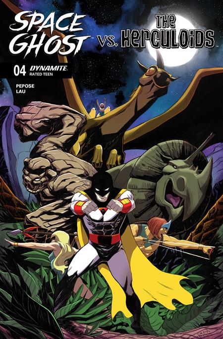 SPACE GHOST VS THE HERCULOIDS #4 (Limit 2 Per Cover) (rel:12/16)