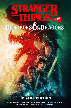 Stranger Things and Dungeons & Dragons Library Edition HC (Limit 2 Per Cover) (rel:05/26)