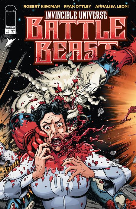 INVINCIBLE UNIVERSE BATTLE BEAST #11 (Limit 1 Per Customer) CVR C INC 1:10 CHRIS BURNHAM & BRIAN REBER CONNECTING VAR (rel:07/15)~