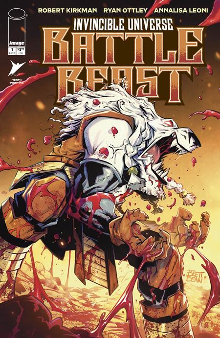 INVINCIBLE UNIVERSE BATTLE BEAST #1 10TH PTG (Limit 1 Per Cover) (rel:10/14)