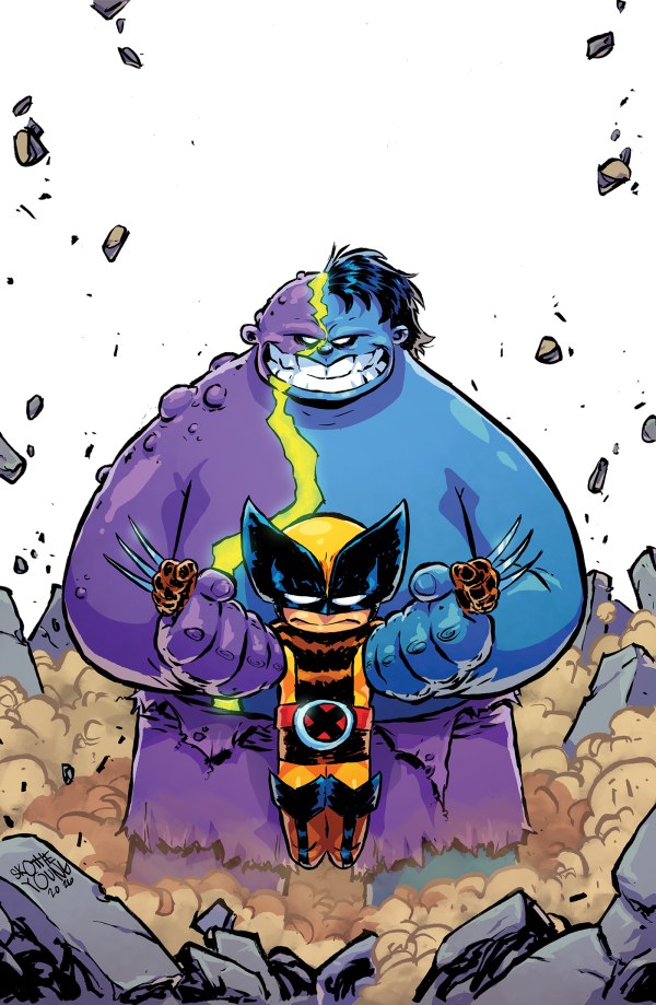INFERNAL HULK VS. WOLVERINE #1 SKOTTIE YOUNG VIRGIN VARIANT[1:50] (Limit 1 Per Customer) (rel:09/23)