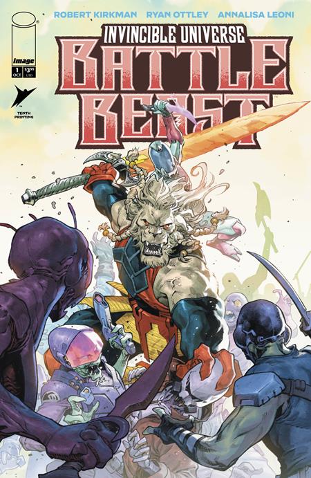 INVINCIBLE UNIVERSE BATTLE BEAST #1 10TH PTG (Limit 1 Per Cover) (rel:10/14)