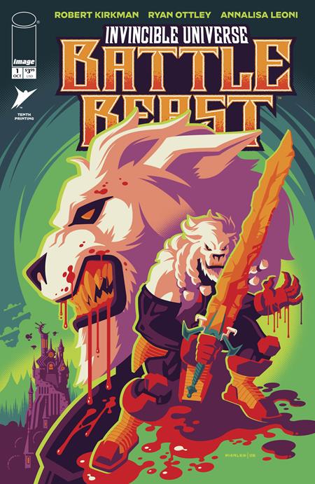 INVINCIBLE UNIVERSE BATTLE BEAST #1 10TH PTG (Limit 1 Per Cover) (rel:10/14)