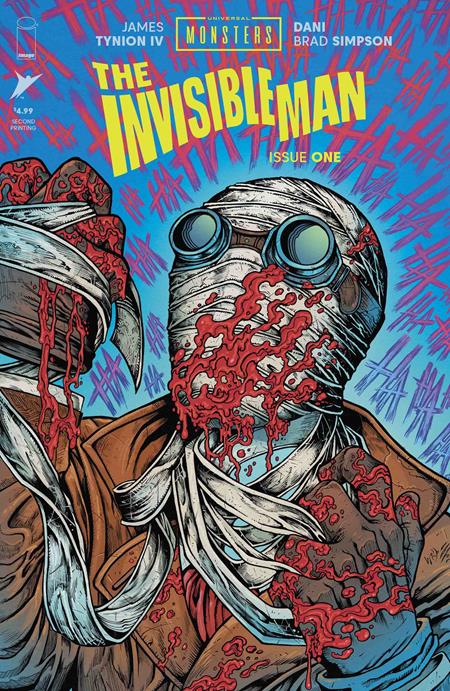 UNIVERSAL MONSTERS THE INVISIBLE MAN #1 (OF 4) 2ND PTG (Limit 2 Per Cover) (rel:10/01)