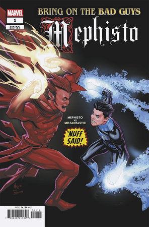 BRING ON THE BAD GUYS: MEPHISTO #1 PETE WOODS NUFF SAID VARIANT[1:25] (rel:08/27)