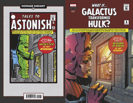 WHAT IF...? GALACTUS: GALACTUS TRANSFORMED HULK? #1 (rel:01/01)~