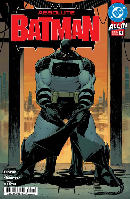 ABSOLUTE BATMAN #1 Tenth Printing (Limit 2 Per Cover) (rel:01/21)