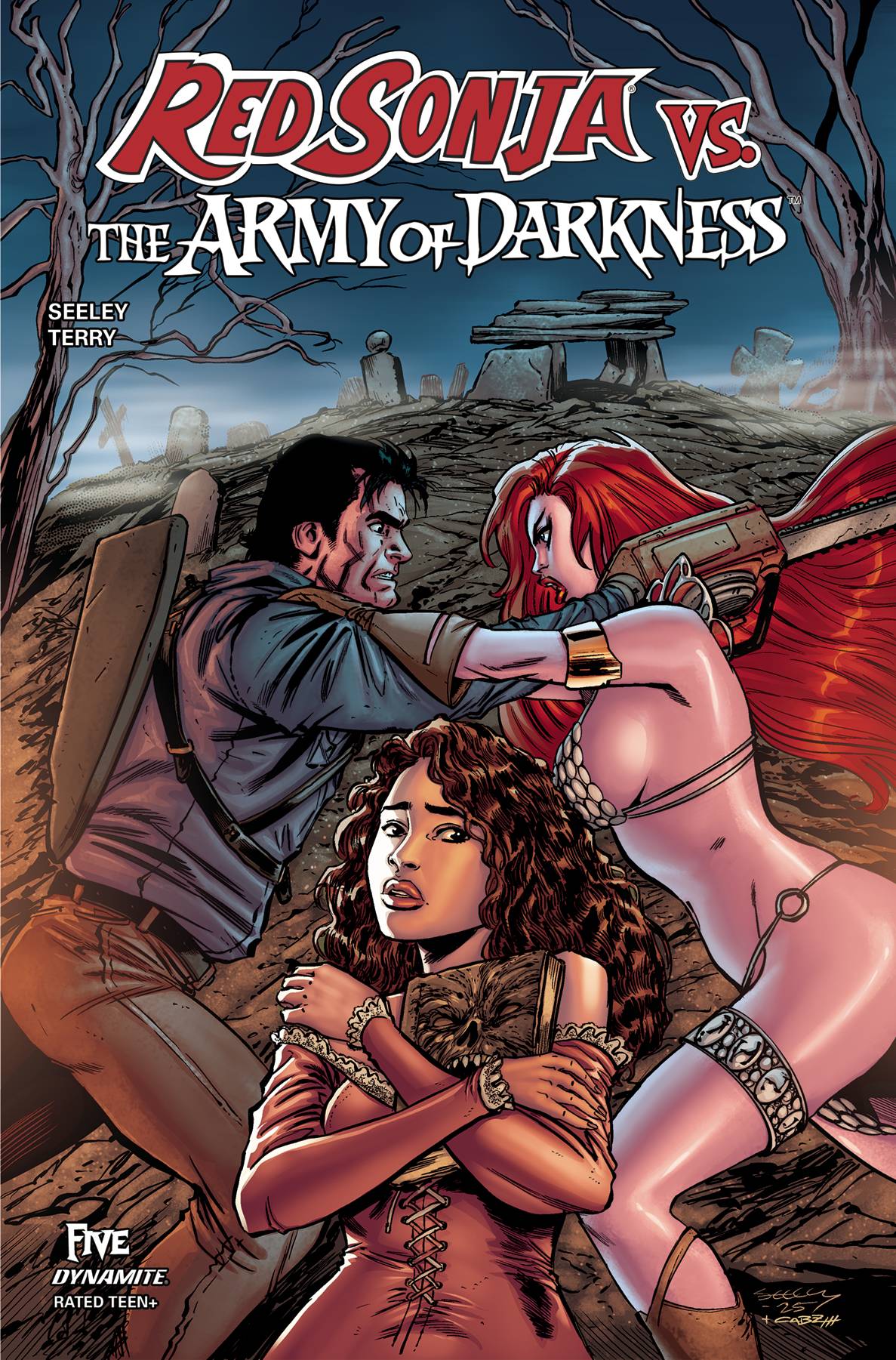 RED SONJA VS ARMY OF DARKNESS #5 (Limit 2 Per Cover) (rel:08/27)~