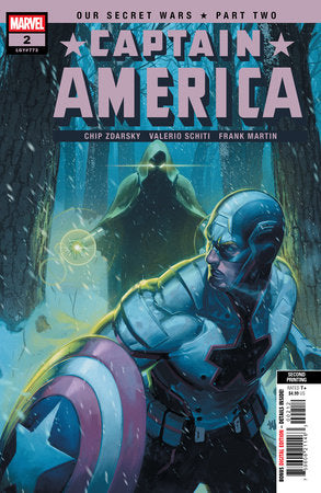 CAPTAIN AMERICA #2 BEN HARVEY 2ND PRINTING VARIANT (Limit 2 Per Cover) (rel:09/17)
