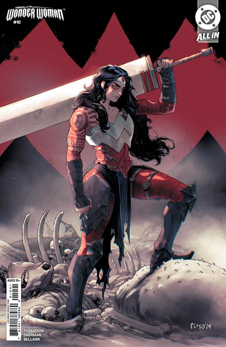 ABSOLUTE WONDER WOMAN #10 CVR D INC 1:25 TIRSO CARD STOCK VAR (rel:07/23)