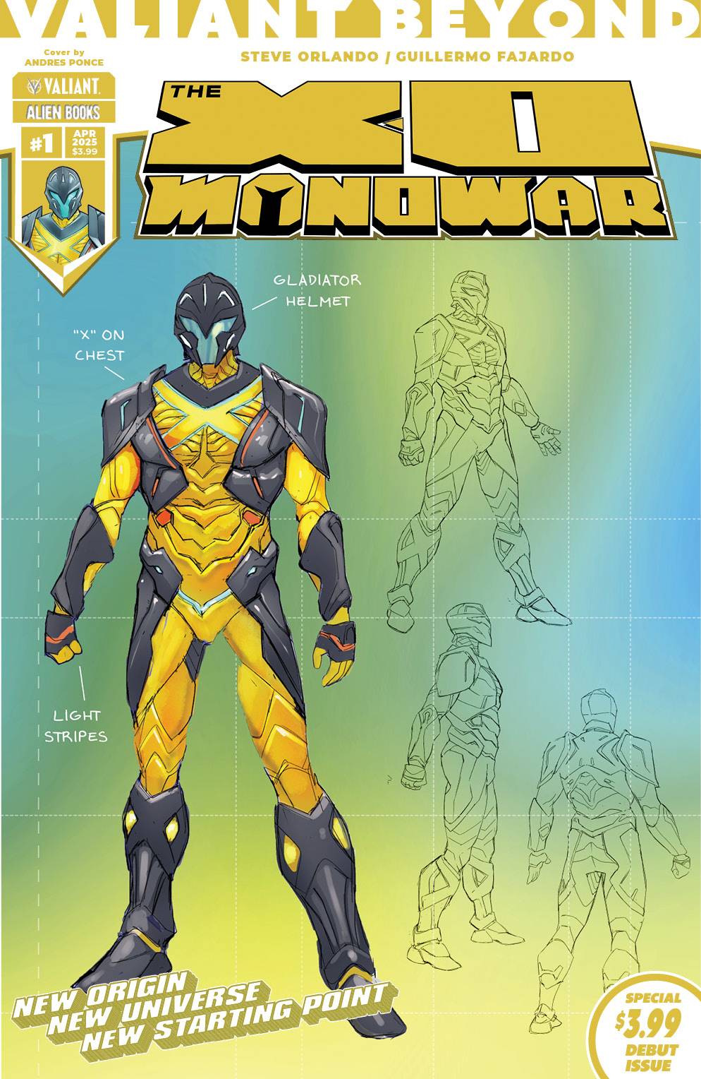 VALIANT BEYOND X-O MANOWAR #1 (OF 4) (rel:04/02)