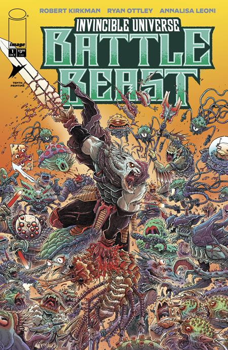 INVINCIBLE UNIVERSE BATTLE BEAST #1 10TH PTG (Limit 1 Per Cover) (rel:10/14)